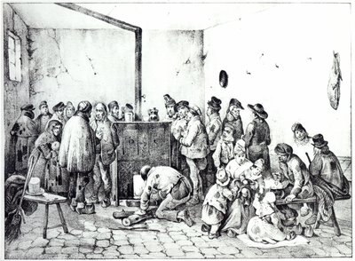 The Public Warming Room in Paris by Victor Adam